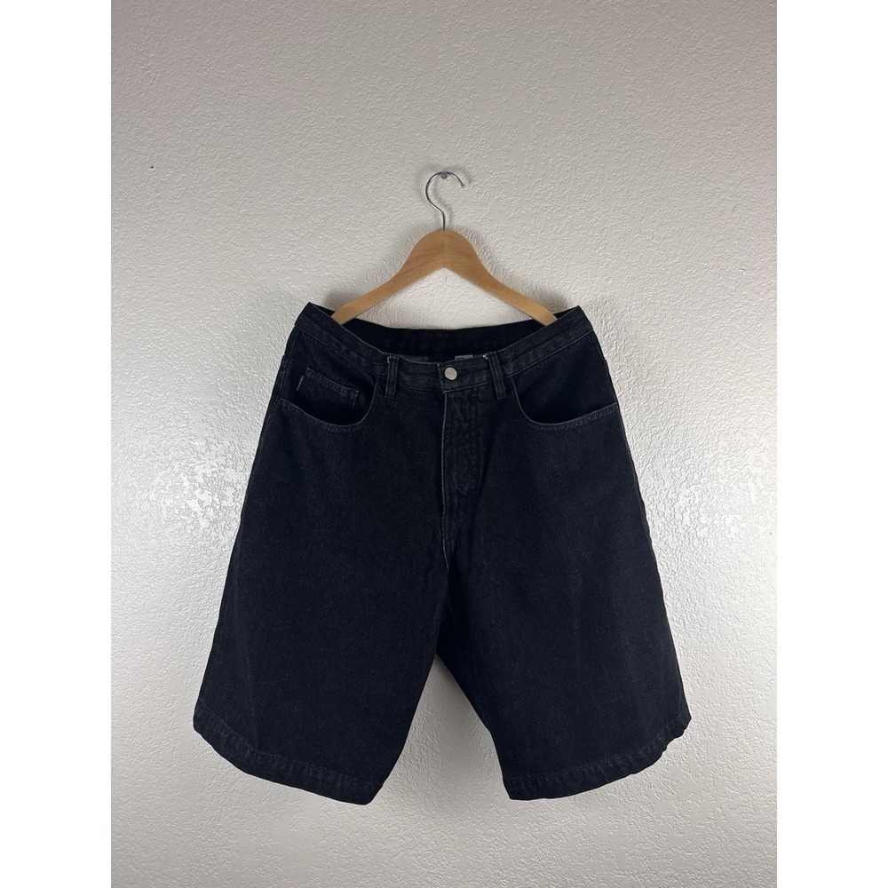 FRESHJIVE Vintage Denim Shorts – Black Wash – Made in USA